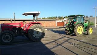 Massey 3075 vs john deere 5085m [upl. by Jerry735]