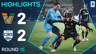 VENEZIACOMO 22  HIGHLIGHTS  Plenty of Drama in Relegation Clash  Serie A 202425 [upl. by Tevis]