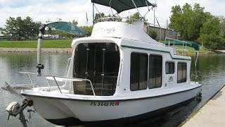 2002 Adventure Craft AC2800 Trailerable Houseboat For Sale on Norris Lake TN  SOLD [upl. by Fagin433]