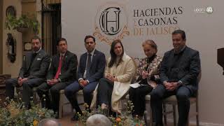 Asociación de Haciendas y Casonas de Jalisco tiene nuevo presidente Sergio Montaño Delgado [upl. by Nadabb861]