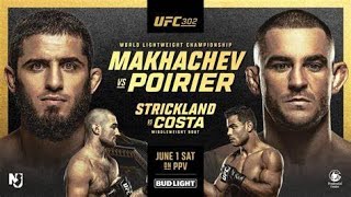 UFC 302 Poirier vs Makhachev [upl. by Ellenwad725]