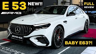 2025 MERCEDES E53 AMG Hybrid NEW 6 Cylinder 612HP Sedan FULL InDepth Review Sound Exterior Interior [upl. by Anaoy]