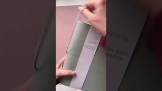 Unboxing Filofax Domino Soft seagrass  filofaxing firstimpressions [upl. by Chin84]