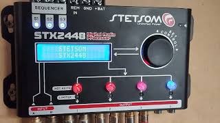 PROCESSADOR STETSOM STX2448 COMO RESETAR [upl. by Domenico573]