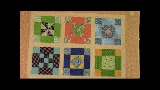 NoviceBeginners Sampler Quilt 2019 learn how to quilt [upl. by Ferris]