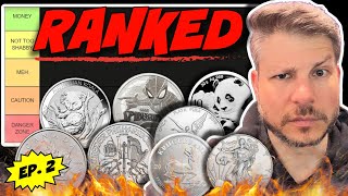 RANKING Silver Bullion Coins From BEST to WORST [upl. by Ayek]