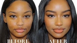 EASYBEGINNER EVERYDAYMAKEUP ONLY USING DRUGSTORE PRODUCTS  A quotYOU BUT BETTERquot MAKEUP TUTORIAL [upl. by Eniamret]