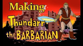 Making thundarr the barbarian custom figure [upl. by Airamat324]