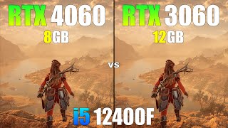 i5 12400F  RTX 4060 vs RTX 3060  Test in 9 Games in 2024 [upl. by Hirai]