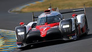 2020 24 Hours of Le Mans  7 Toyota TS050 Onboard Night to Day transition [upl. by Crespo]