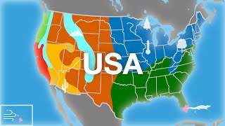 USA  Geography amp Climate [upl. by Gustafson]