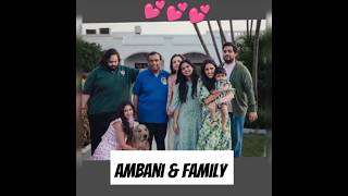 Richest amp Happy Family ❤️🥰shortsfeed youtubeshorts ambanifamily [upl. by Shakespeare737]