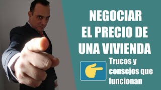 ✅¿Como negociar el precio de una vivienda▶️ [upl. by Bega]