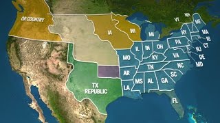 How The US Map Has Changed In 200 Years [upl. by Siramed]