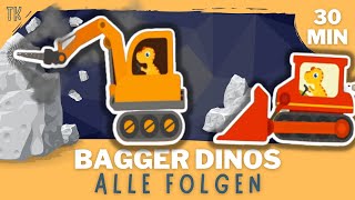 Bagger Dinos ⭐ Alle Folgen  Kindervideos  Kinderfilme  telekids [upl. by Yacov478]