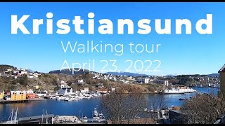 Kristiansund  walking tour 2022 [upl. by Aiotal]