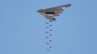 B2 Stealth Bomber Carpet Bombing [upl. by Mendel]