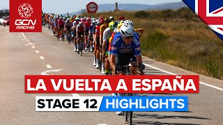 A Long Day Waiting For The Sprint Teams To Pounce  Vuelta A España 2023 Highlights  Stage 12 [upl. by Lashond]