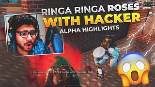 RINGA RINGA ROSES WITH HKER  HÂ¥DRA  Alpha Ki HIGHLIGHTS  PUBG MOBILE [upl. by Lashonde]