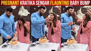 2nd Time Pregnant Kratika Sengar Celebrates Marriage Anniversary With Husband Nikitin Dheer [upl. by Sorrows]