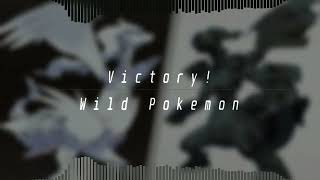 Victory Wild Pokémon  Pokémon Black and White Soundtrack Restored [upl. by Hsirehc]