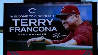 Cincinnati Reds introduce Terry Francona as new manager [upl. by Vocaay]