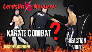 Lerdsila Shocks Everyone on Karate Combat Explosive Reaction amp Fight Breakdown 🥋🔥 [upl. by Jallier]