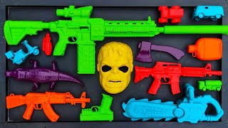 Membersihkan Nerf Ak47 Assault Rifle Shotgun Sniper Rifle Glock Pistol M16 Nerf gun Eps 122 [upl. by Ees]