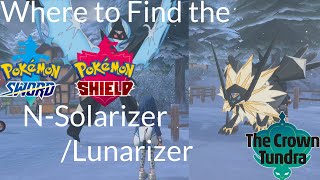 Pokemon Sword and Shield  Where to Find the NSolarizer and NLunarizer [upl. by Landau]