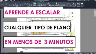 Como escalar en Autocad desde Layout bien explicado  2020 [upl. by Warrenne]