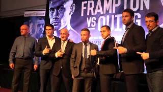 TEAM FRAMPTON amp TEAM QUIGG ALL SMILES AS THEY POSE ONCE AGAIN FOR THE FAMILY PORTRAIT [upl. by Dnomra200]