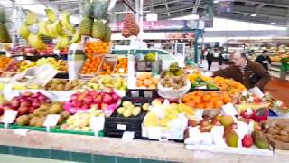 POV Walk Through Mercado de Alvalade  Classic Market In Lisbon [upl. by Aneryc645]