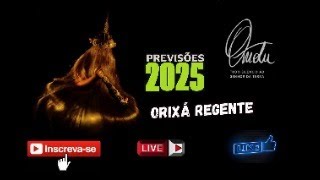 ORIXÁ REGENTE E PREVISÕES ANO 2025 VIA CARTAS CIGANAS LIVE AO VIVO CORES SIMPATIAS E MUITO MAIS [upl. by Kletter]