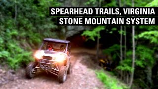 Spearhead Trails Virginia  Stone Mountain Trail System [upl. by Betz]