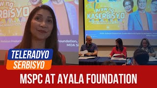 Media Serbisyo Ayala Foundation ink partnership for wider public service  10 November 2024 [upl. by Guyon]