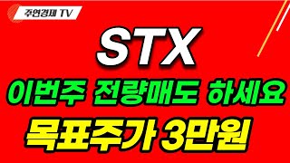 STX 주가전망 이번주 전량매도 하세요 목표가 3만원 [upl. by Lizette893]