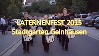 Laternenfest im Stadtgarten Gelnhausen 2015 [upl. by Lipfert]