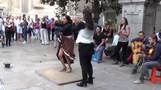 Flamenco dance 9 in Granada 2015 [upl. by Kilian]