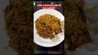 FRIED RICE RECIPE youtubeshorts trending food friedrice [upl. by Tahp]