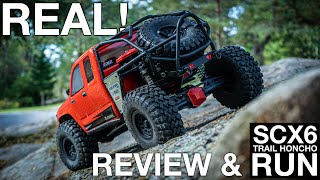 RUN amp REVIEW  SCX6 Trail Honcho  THINGS GOT REAL [upl. by Adnahsar]