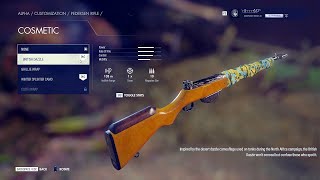 Sniper Elite 5  Full UnLocked PEDERSEN Rifle Mastered Gold [upl. by Lewan239]