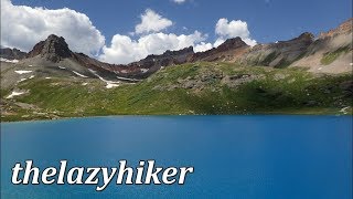 5 STAR HIKE  Ice Lake  Silverton Colorado  Uncompahgre National Forest [upl. by Bilac]