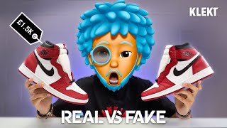 EP 13  Real vs Fake  The Greatest Jordan 1 of All Time…and a Scarily Good Fake… [upl. by Eyde]