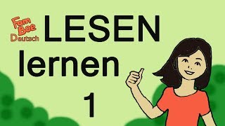 Deutsch lesen lernen für Kinder Teil 1 [upl. by Hathcock359]