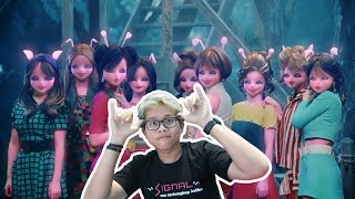 TWICE SIGNAL MV REACTION ALIEN MACAM APA INI [upl. by Ackerman661]