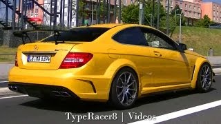 MercedesBenz C63 AMG Black Series amp C63 AMG at Nürburg 1080p HD [upl. by Niu]