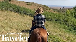 Ride Horses On A 140YearOld Dude Ranch [upl. by Yhcir]