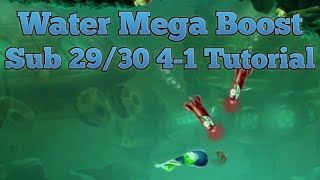 Rayman Legends  Water Mega Boost  Sub 2930 41 Tutorial [upl. by Bauer]