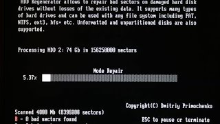 How to fix Bad sectors on HDD 100 workable [upl. by Gnahc]