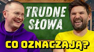 TRUDNE POLSKIE SŁOWA  CO OZNACZAJĄ WIELKI TEST [upl. by Novad]